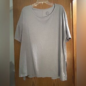 Nike Light Gray Dri-Fit Tee